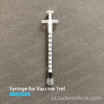 Descarte de seringa da vacina covid 1ml